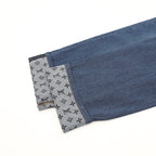 Louis Vuitton Distressed Patchwork Denim Trousers