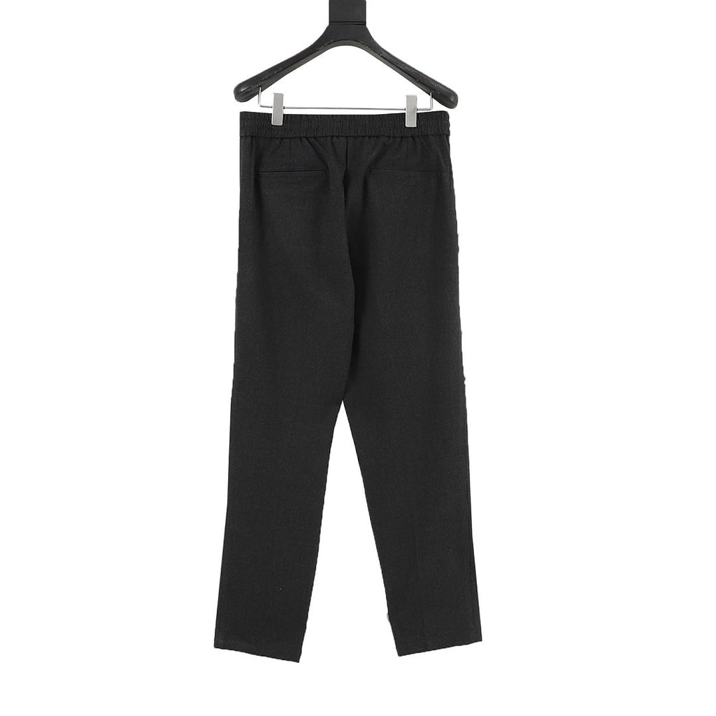 Brunello Cucinelli Drawstring Herringbone Linen Trousers