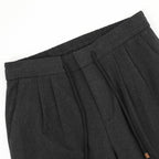 Brunello Cucinelli Drawstring Herringbone Linen Trousers