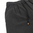 Brunello Cucinelli Drawstring Herringbone Linen Trousers