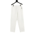 Brunello Cucinelli Drawstring Herringbone Linen Trousers