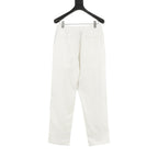 Brunello Cucinelli Drawstring Herringbone Linen Trousers