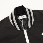 CELINE Letter-Print Padded Baseball Jacket