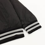 CELINE Letter-Print Padded Baseball Jacket