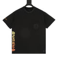 Chrome Hearts Yellow Sanskrit Print T-Shirt