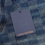 Louis Vuitton Damier-Pattern Denim Skate Trousers