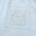 Loewe Embroidered Denim Trousers