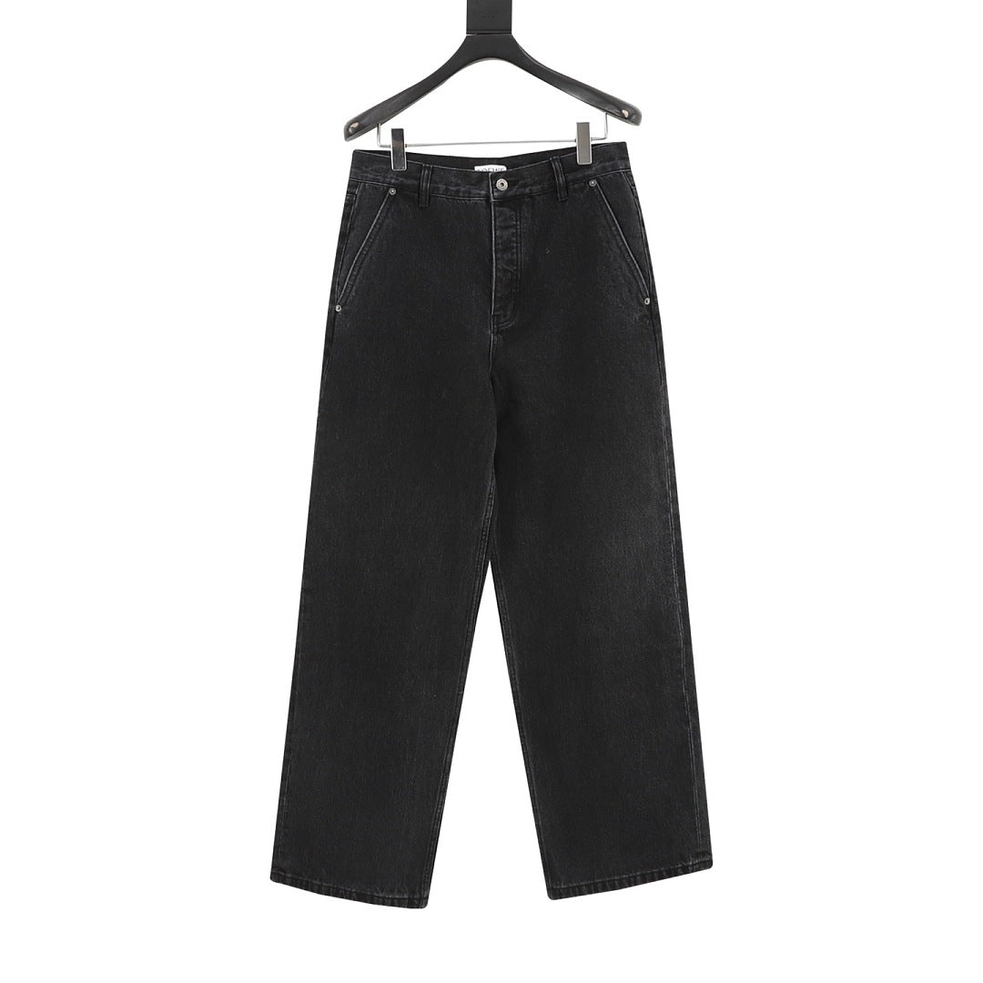 Loewe Embroidered Denim Trousers