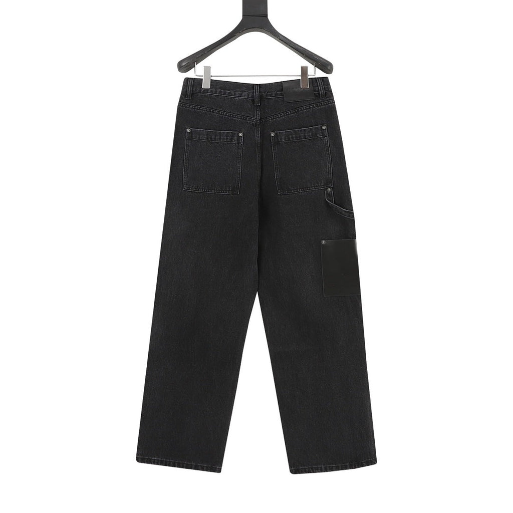 Loewe Embroidered Denim Trousers