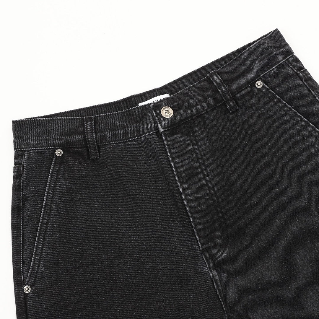 Loewe Embroidered Denim Trousers