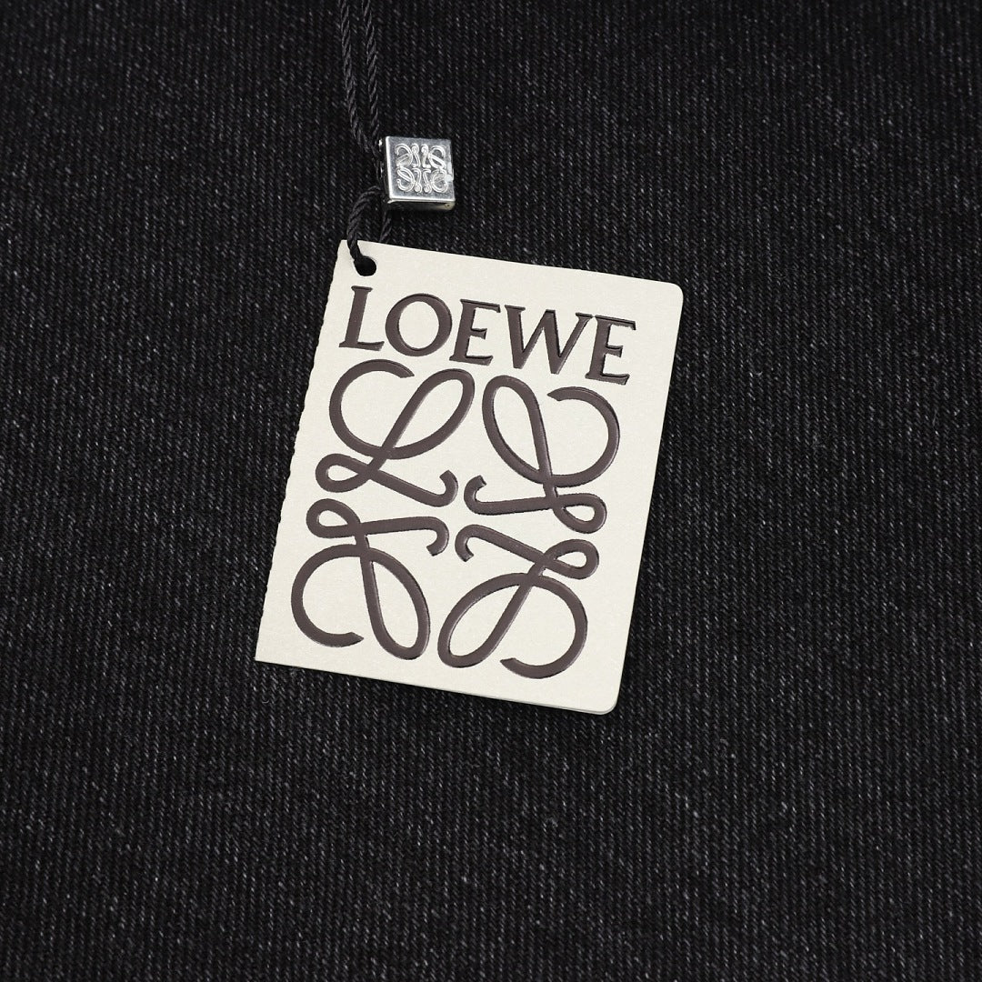 Loewe Embroidered Denim Trousers