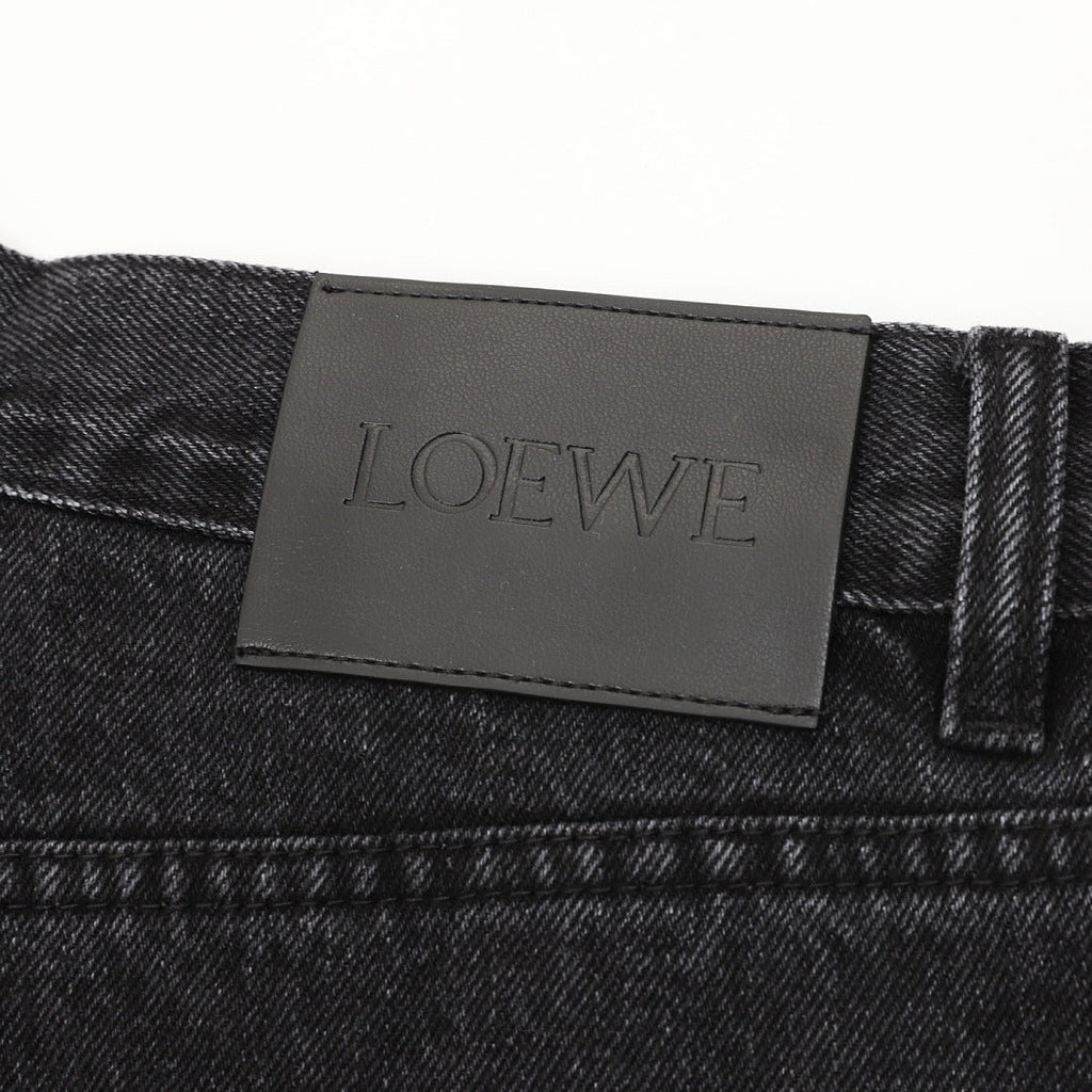 Loewe Embroidered Denim Trousers