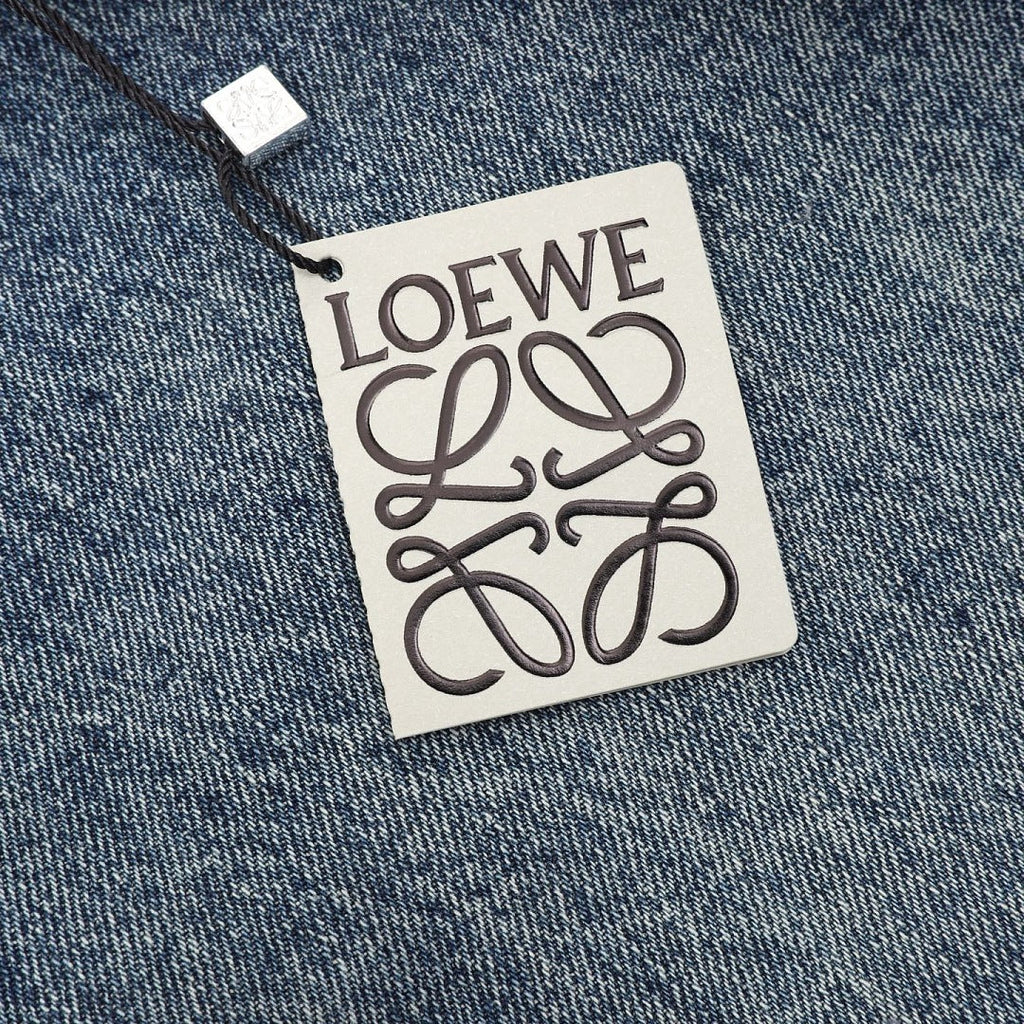 Loewe Embroidered Denim Trousers