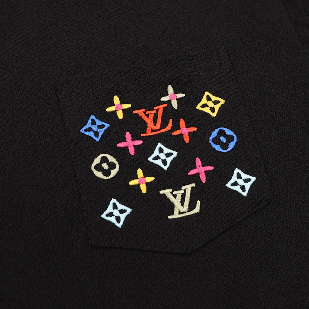 Louis Vuitton Streetwear T-Shirt Men’s Casual Crewneck – Brand New Full Packaging