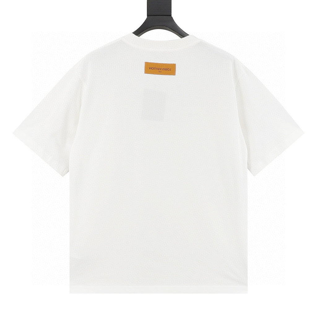 Louis Vuitton Streetwear T-Shirt Men’s Casual Crewneck – Brand New Full Packaging