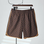 LOUIS VUITTON Monogram Drawstring Shorts