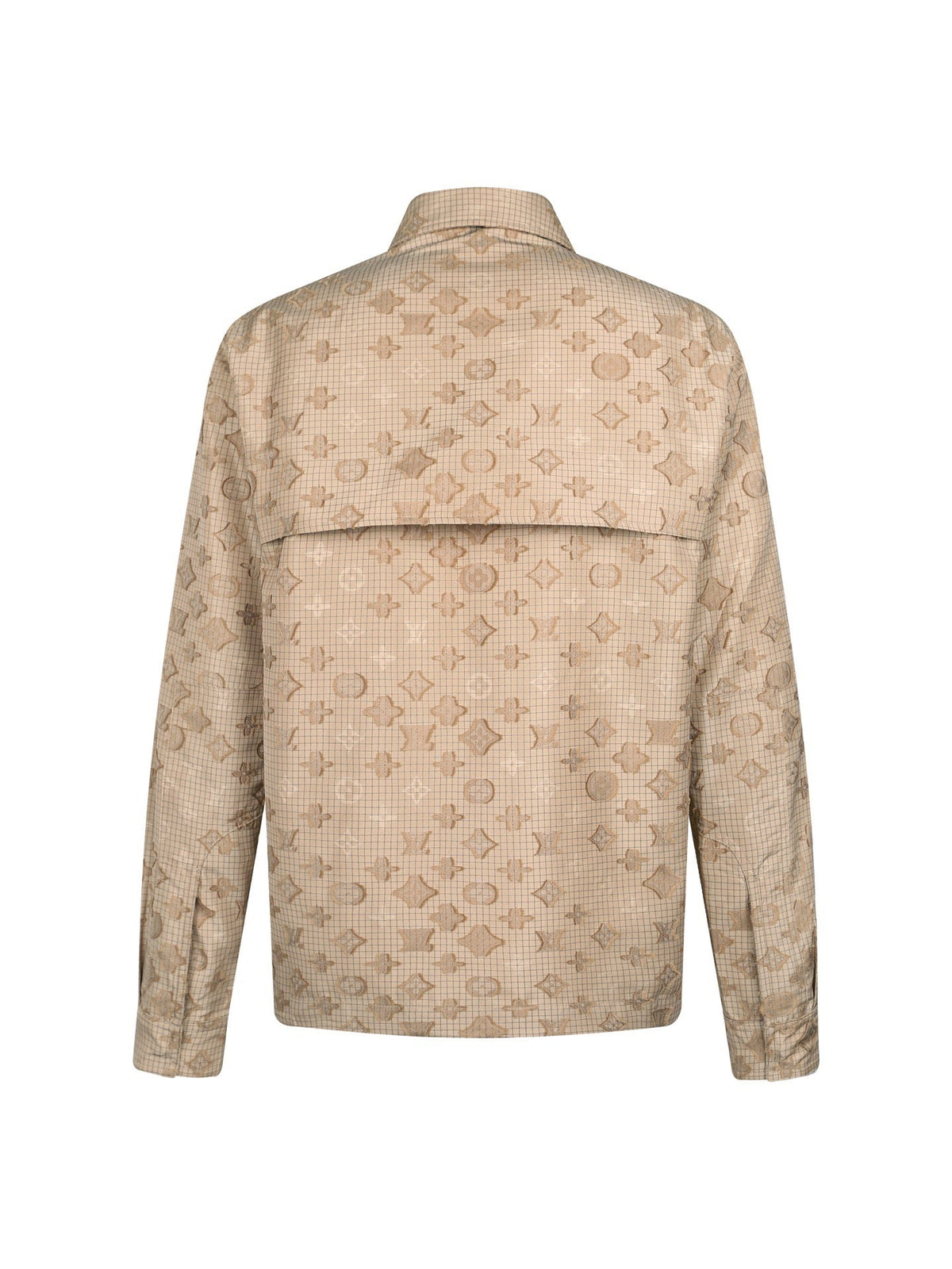LOUIS VUITTON Monogram Grid Zip Jacket