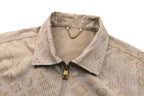 LOUIS VUITTON Monogram Grid Zip Jacket
