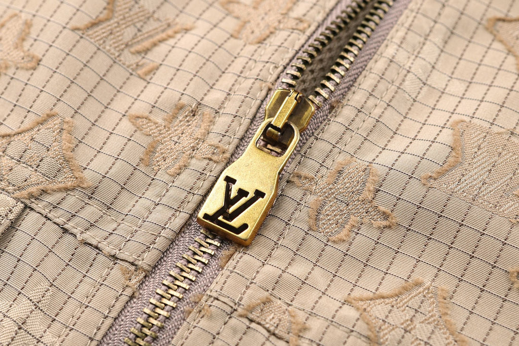 LOUIS VUITTON Monogram Grid Zip Jacket
