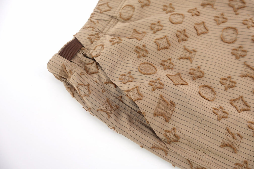 LOUIS VUITTON Monogram Jacquard Elasticated Shorts