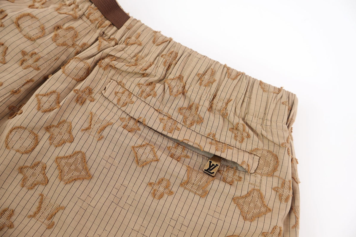 LOUIS VUITTON Monogram Jacquard Elasticated Shorts