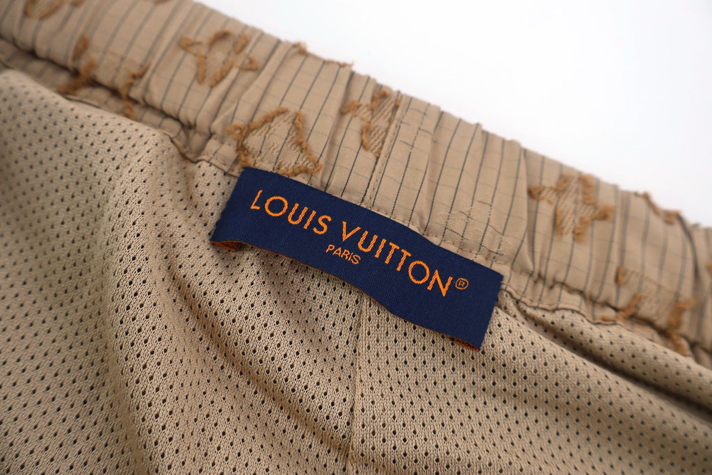LOUIS VUITTON Monogram Jacquard Elasticated Shorts