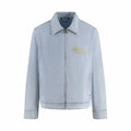 LOUIS VUITTON Floral LV Embroidered Denim Jacket