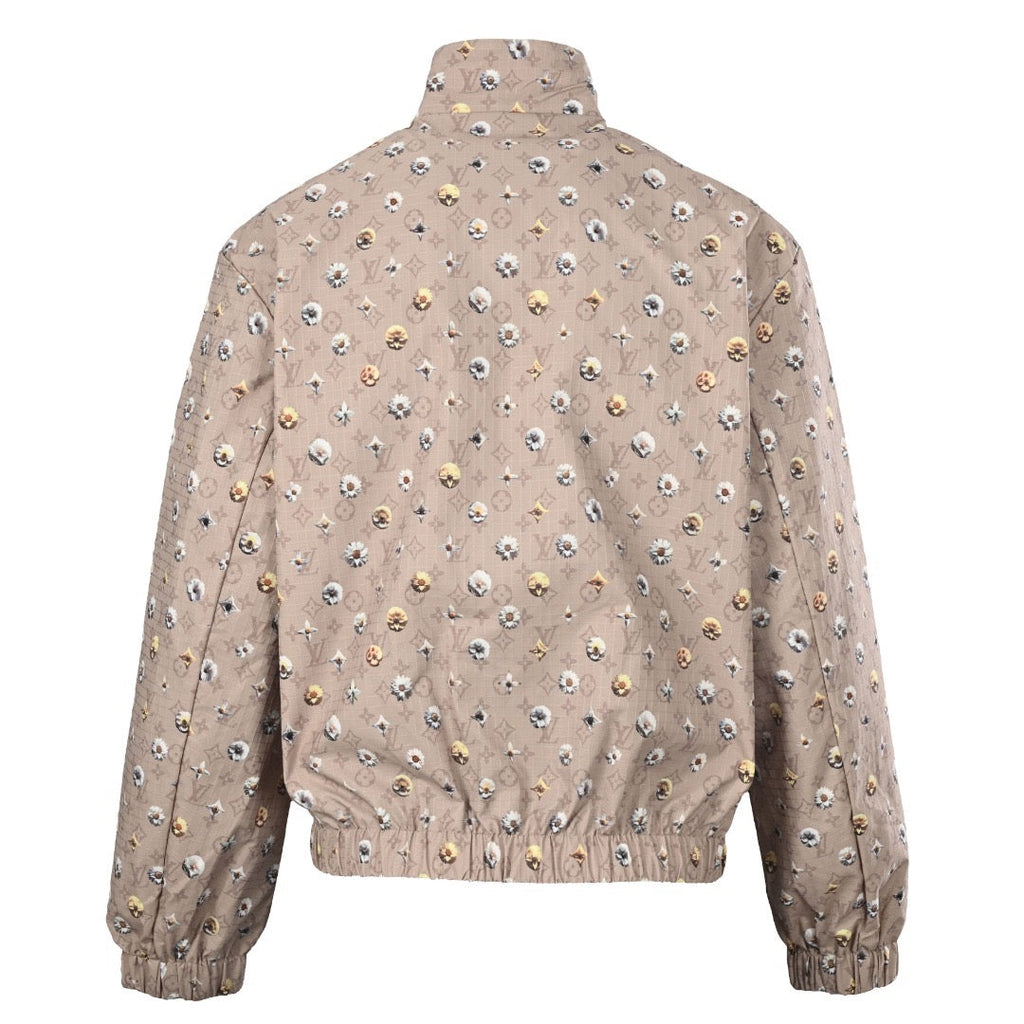 LOUIS VUITTON Monogram Floral Print Blouson Jacket