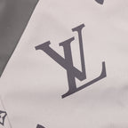 Louis Vuitton Monogram Patchwork Full-Print Trench Coat-Style Zip Jacket