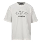 LOUIS VUITTON Bone Logo Short-Sleeve T-Shirt
