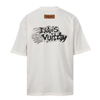 LOUIS VUITTON Bone Logo Short-Sleeve T-Shirt