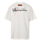 Louis Vuitton Colorful Embroidered T-Shirt