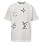 Louis Vuitton Flocked Logo Short-Sleeve T-Shirt