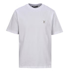 Louis Vuitton Hardware-Detail Crewneck Short-Sleeve T-Shirt