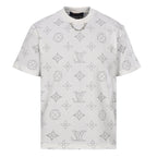 Louis Vuitton All-Over Chain Print Short-Sleeve T-Shirt