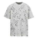 Louis Vuitton Water-Droplet Ink-Splatter Short-Sleeve T-Shirt