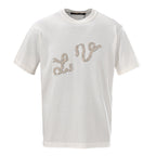 Louis Vuitton Rope-Embroidered Short-Sleeve Knit T-Shirt