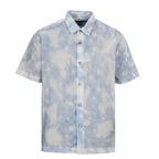 Louis Vuitton Overprinted Logo Short-Sleeve Shirt