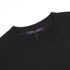 Louis Vuitton 26SS Front & Back LV Logo Embroidered T-Shirt