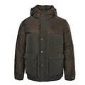 Louis Vuitton Monogram Patchwork Hooded Down Jacket