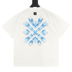 Louis Vuitton SS26 Ice Blue Crystal 3D LV T-Shirt