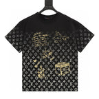 Louis Vuitton LV Circle Logo Cotton T-Shirt