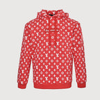 LOUIS VUITTON × Supreme Monogram Hoodie Red