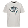 PRADA Knot Logo Embroidered T-Shirt