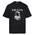 Prada Letter-Print T-Shirt