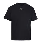 Prada T-Shirt with Under-Collar Triangle Logo