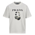 Prada Letter-Print T-Shirt