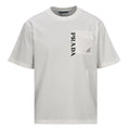 Prada Printed Pocket T-Shirt with Triangle Logo