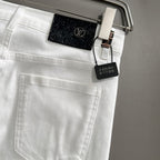 Louis Vuitton Logo-Embroidered Jeans