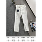 Louis Vuitton Logo-Embroidered Jeans